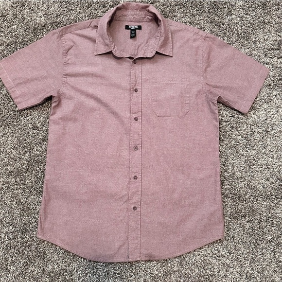 RSQ Other - RSQ Men's Mauve Casual Button-Down Shirt size medium